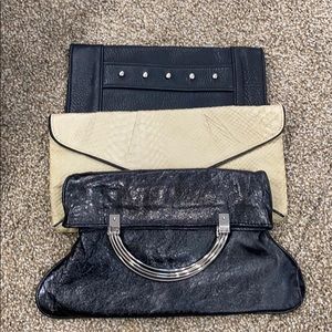 Clutches set of 3
